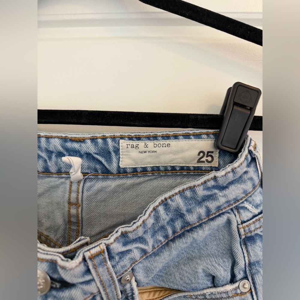 rag & bone Maya High Rise Wide-Leg Jeans in Hermosa - Picture 9 of 9